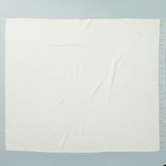 Hearth & Hand Magnolia fringe throw blanket - Picture 3 of 8